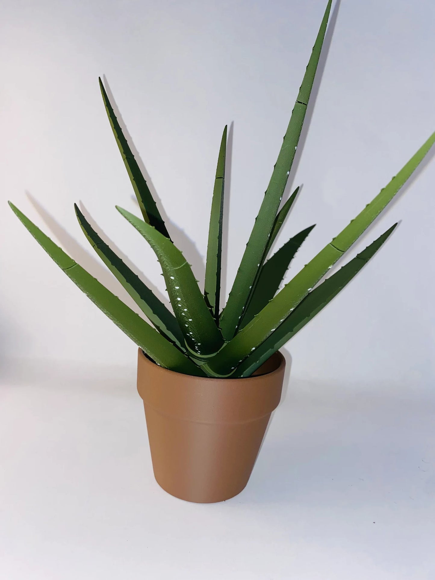 Aloe Vera Pen Plant: 3D Printed Functional Aloe Vera