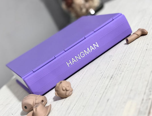 PlayBook’d Hangman - 3D Printed Book Game - Forgecore Design