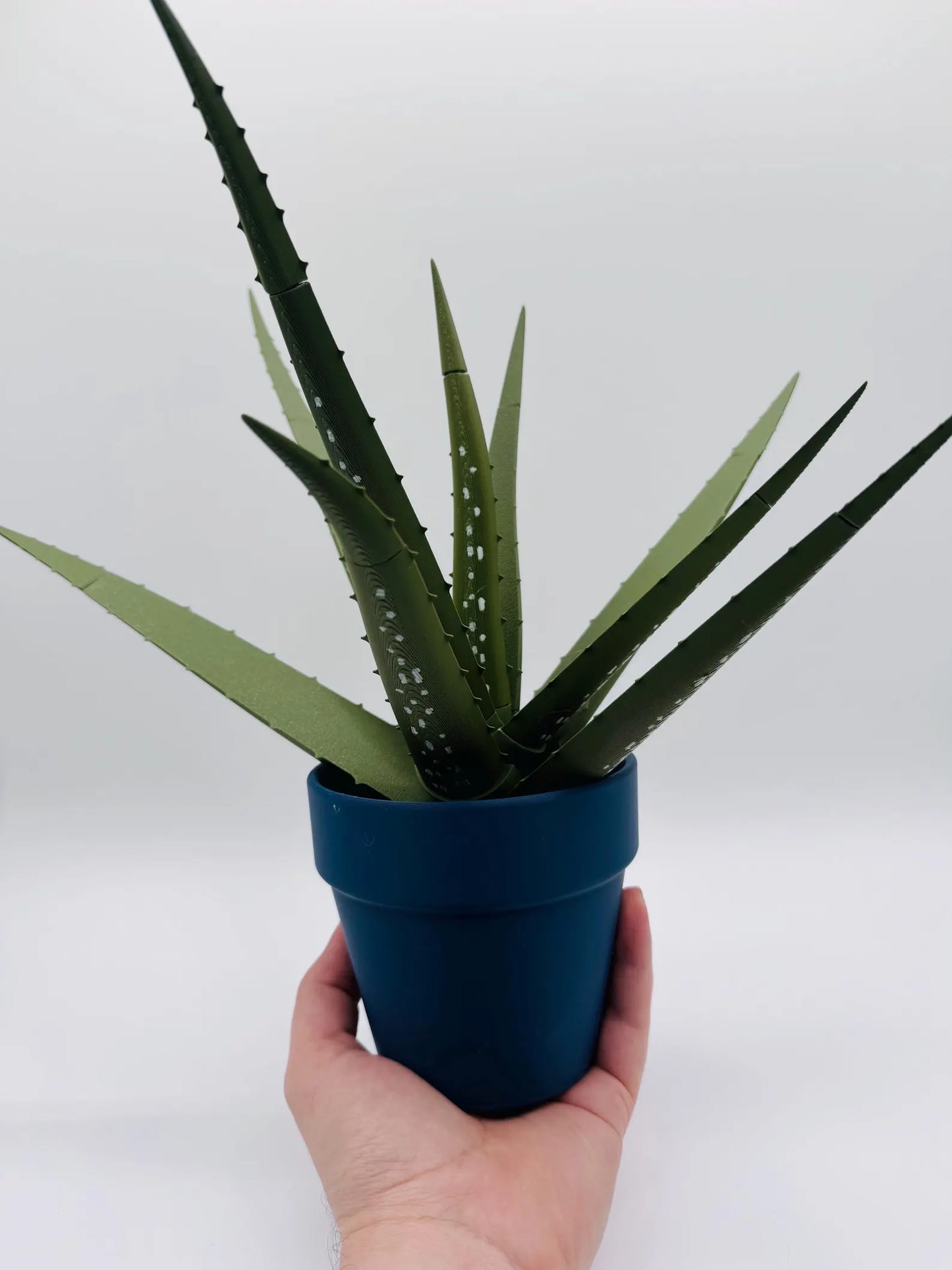 Aloe Vera Pen Plant: 3D Printed Functional Aloe Vera