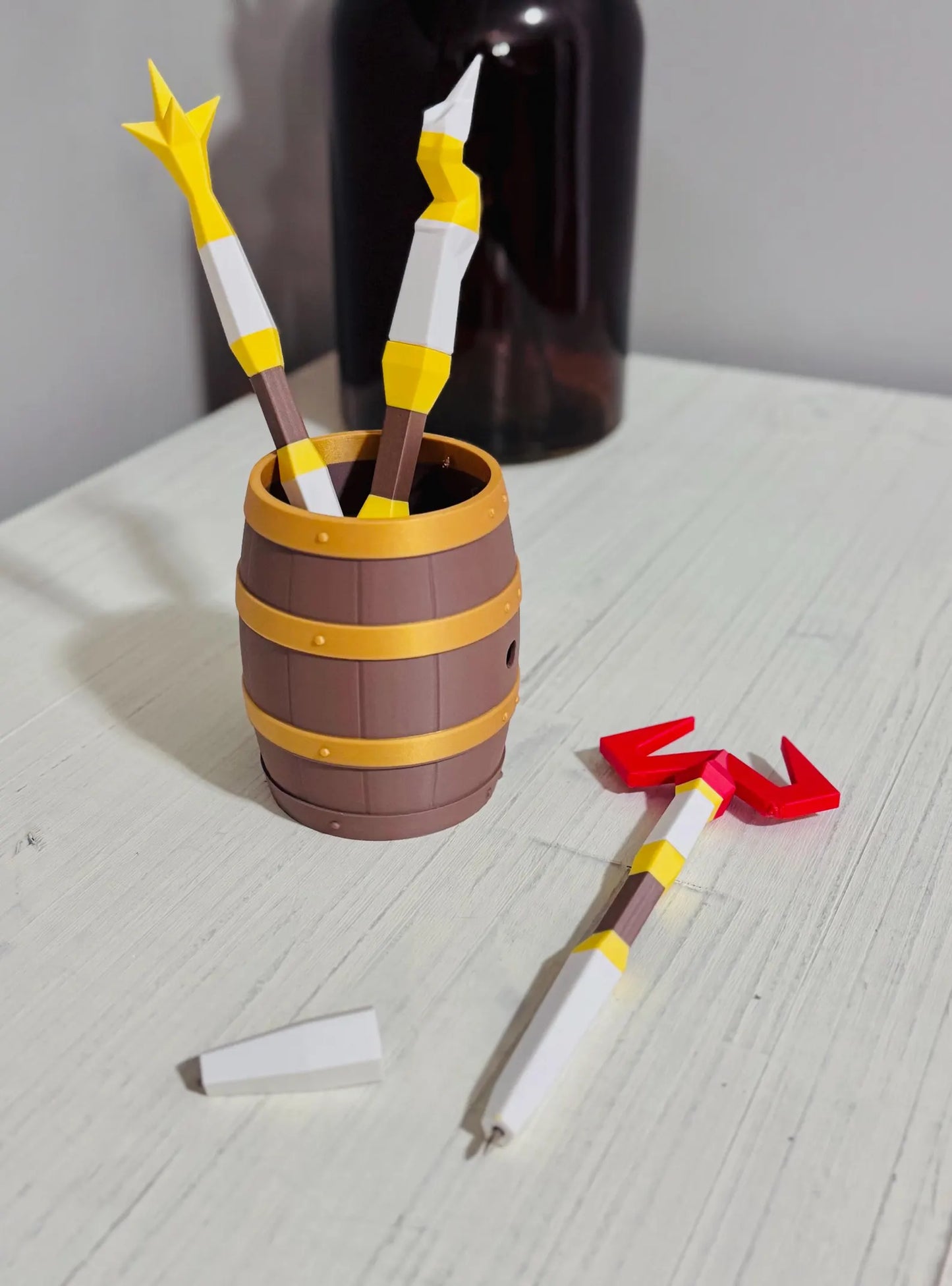 OSRS God Staff Pens: 3D Printed Runescape Fan Collectible