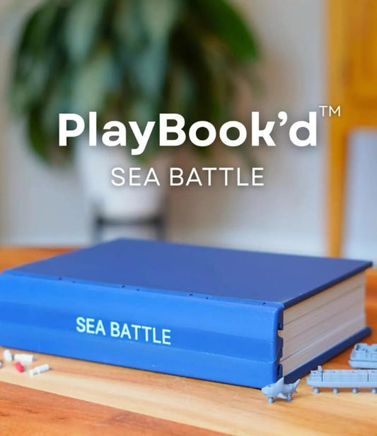 PlayBook’d Sea Battle – 3D Printed Book Game – Forgecore Design
