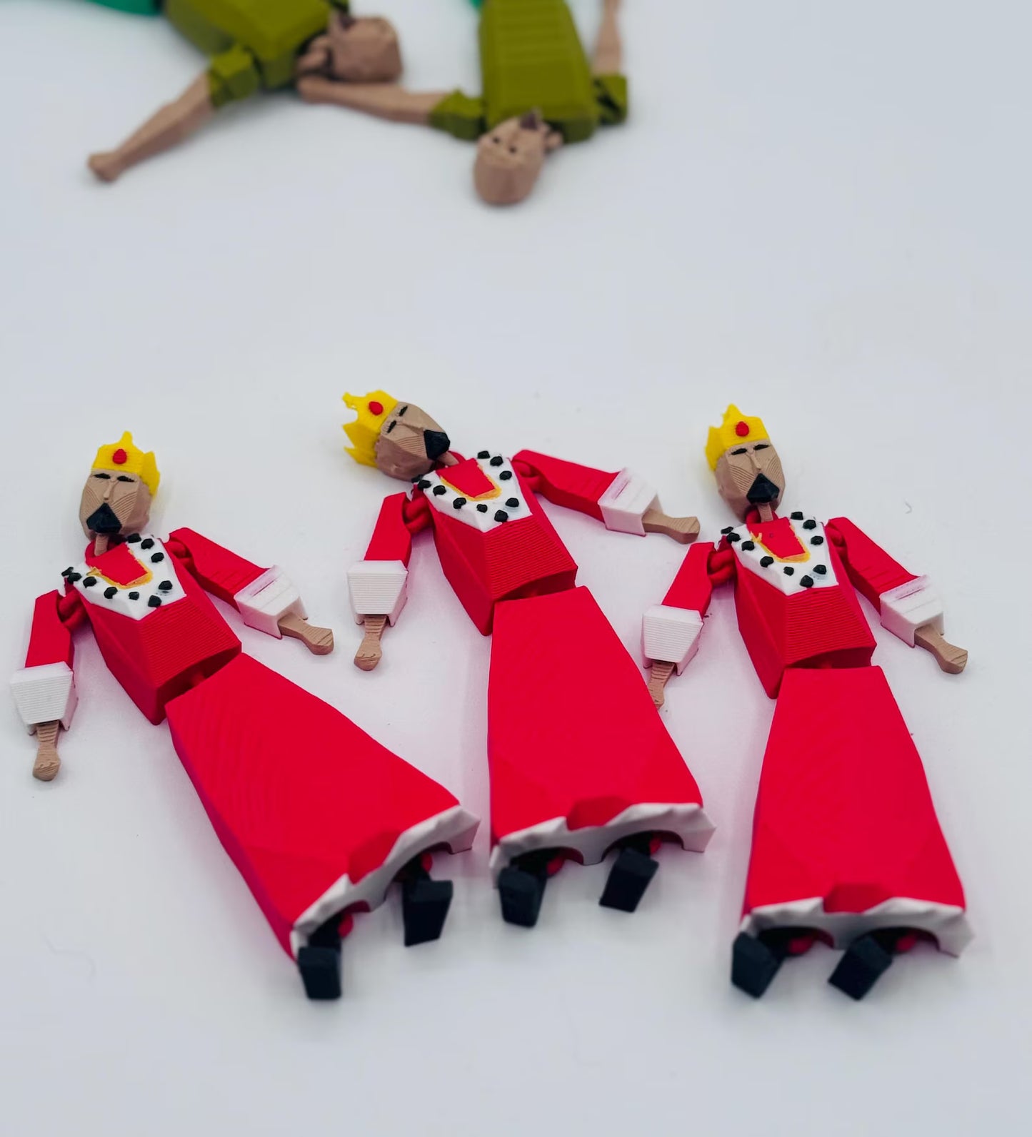 OSRS Articulated Figure | Old School RuneScape Wiggle Desk Toy | King Roald