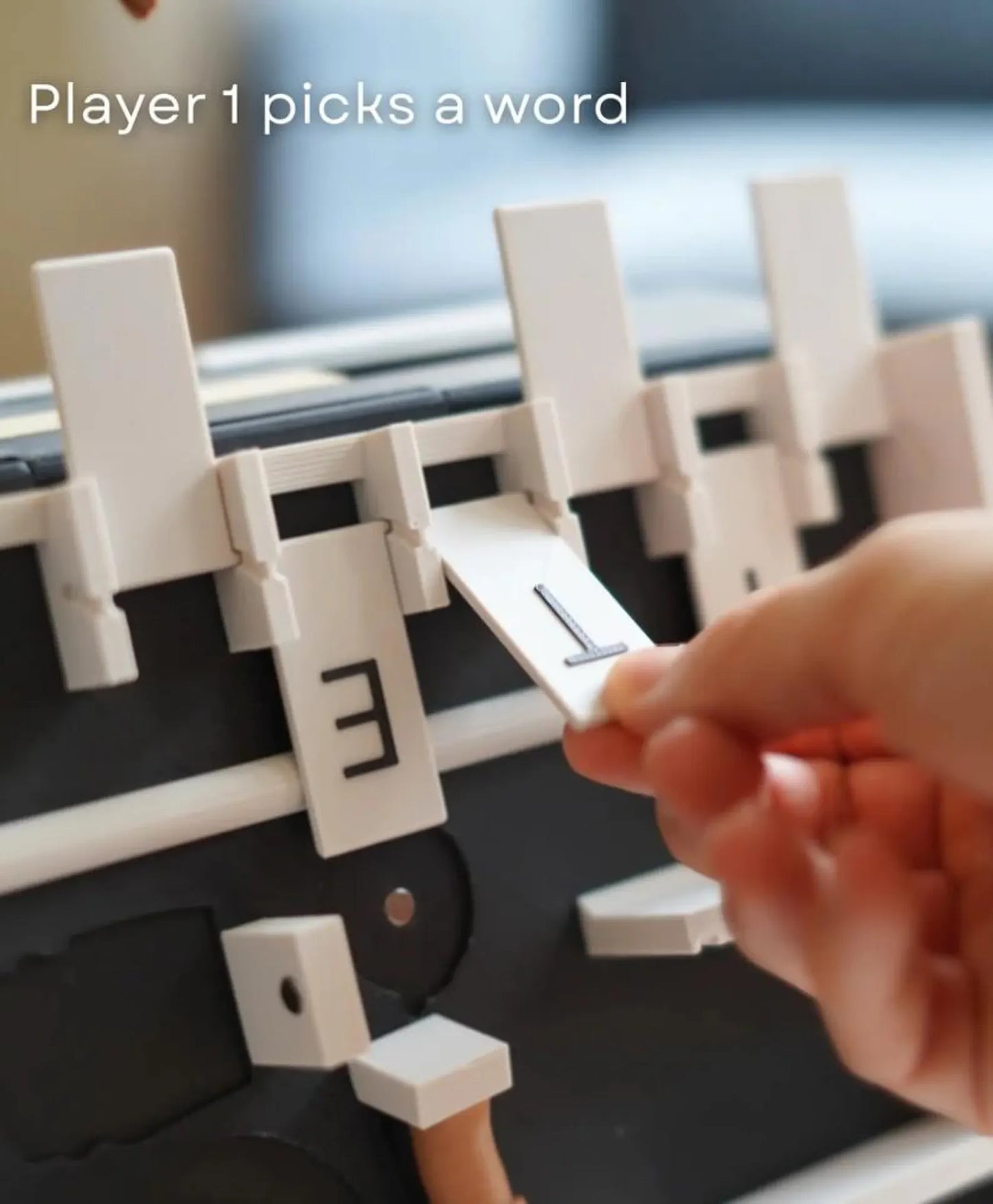 PlayBook’d Hangman - 3D Printed Book Game - Forgecore Design