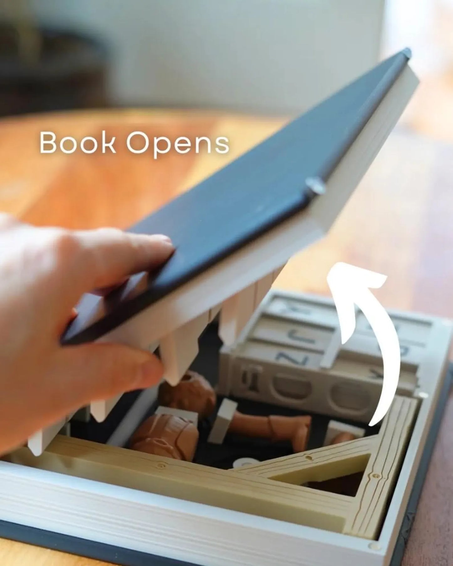 PlayBook’d Hangman - 3D Printed Book Game - Forgecore Design