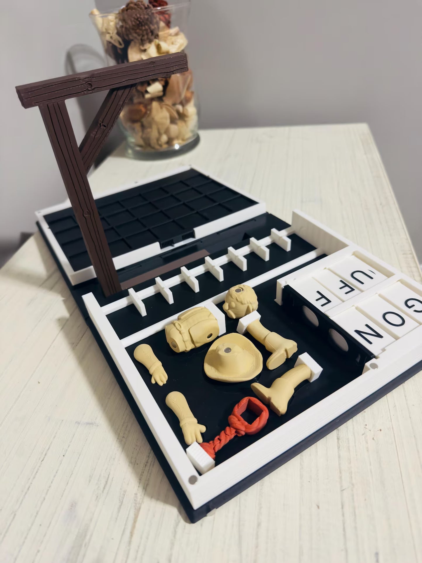 PlayBook’d Hangman - 3D Printed Book Game - Forgecore Design