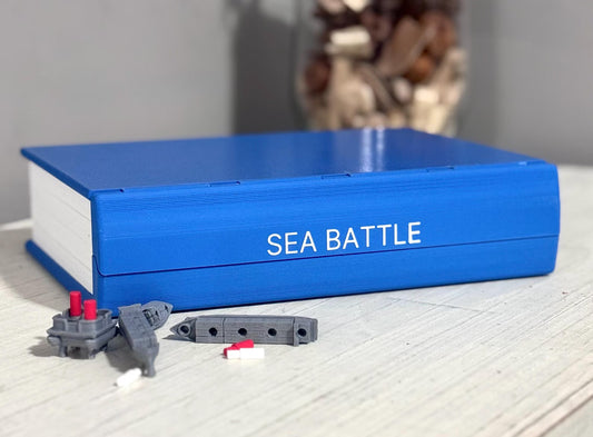 PlayBook’d Sea Battle – 3D Printed Book Game – Forgecore Design