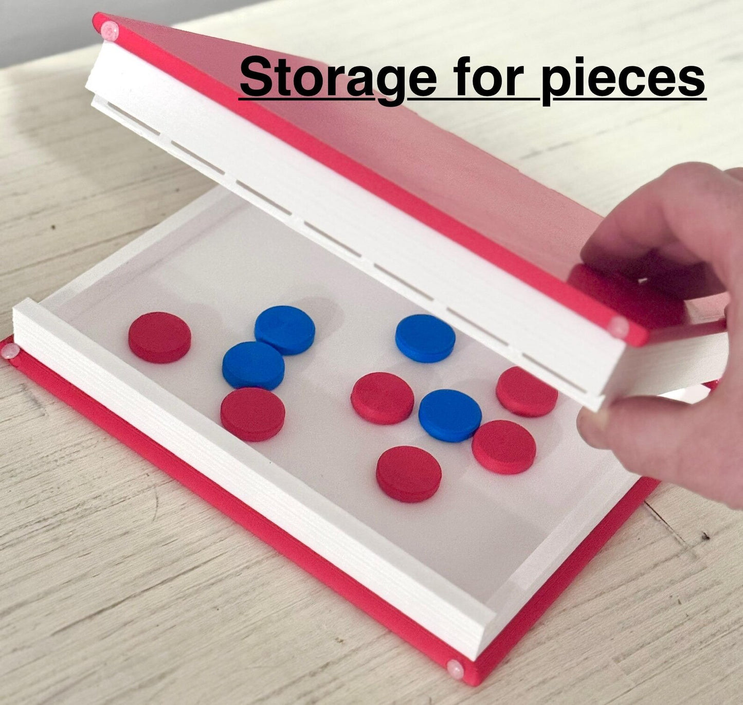 PlayBook’d Four in a Row – 3D Printed Travel Board – Forgecore Design