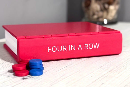 PlayBook’d Four in a Row – 3D Printed Travel Board – Forgecore Design