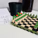 Cactus Chess Set – Roll-Up Magnetic Travel Chess Board - Forgecore Design